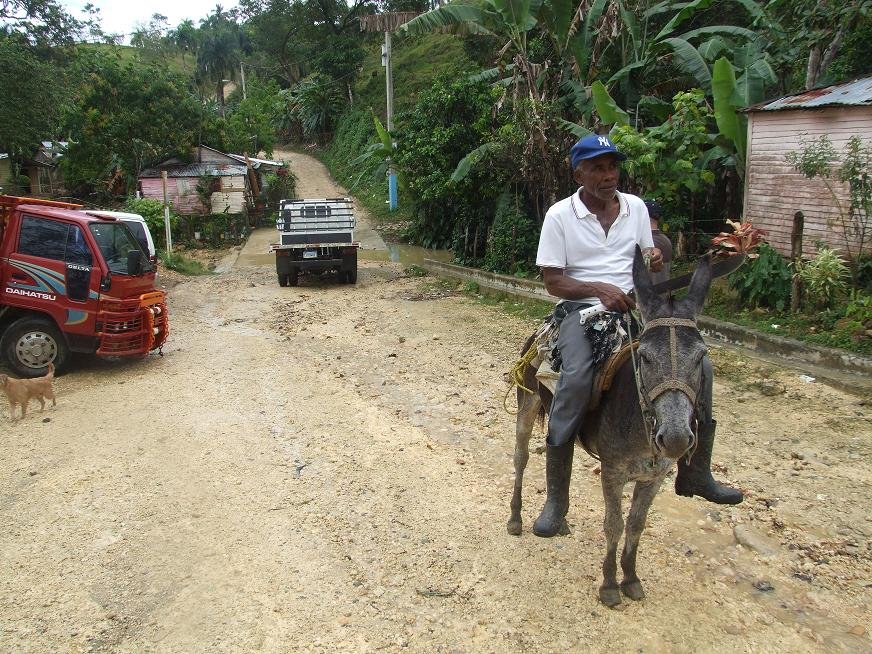 Carretera Jamao al Norte - Malas condiciones